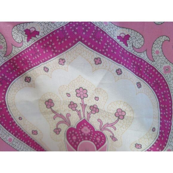 Trina Turk #139210 Women's Sz 2 Pink Paisley Print Cropped Capris - Picture 6 of 7